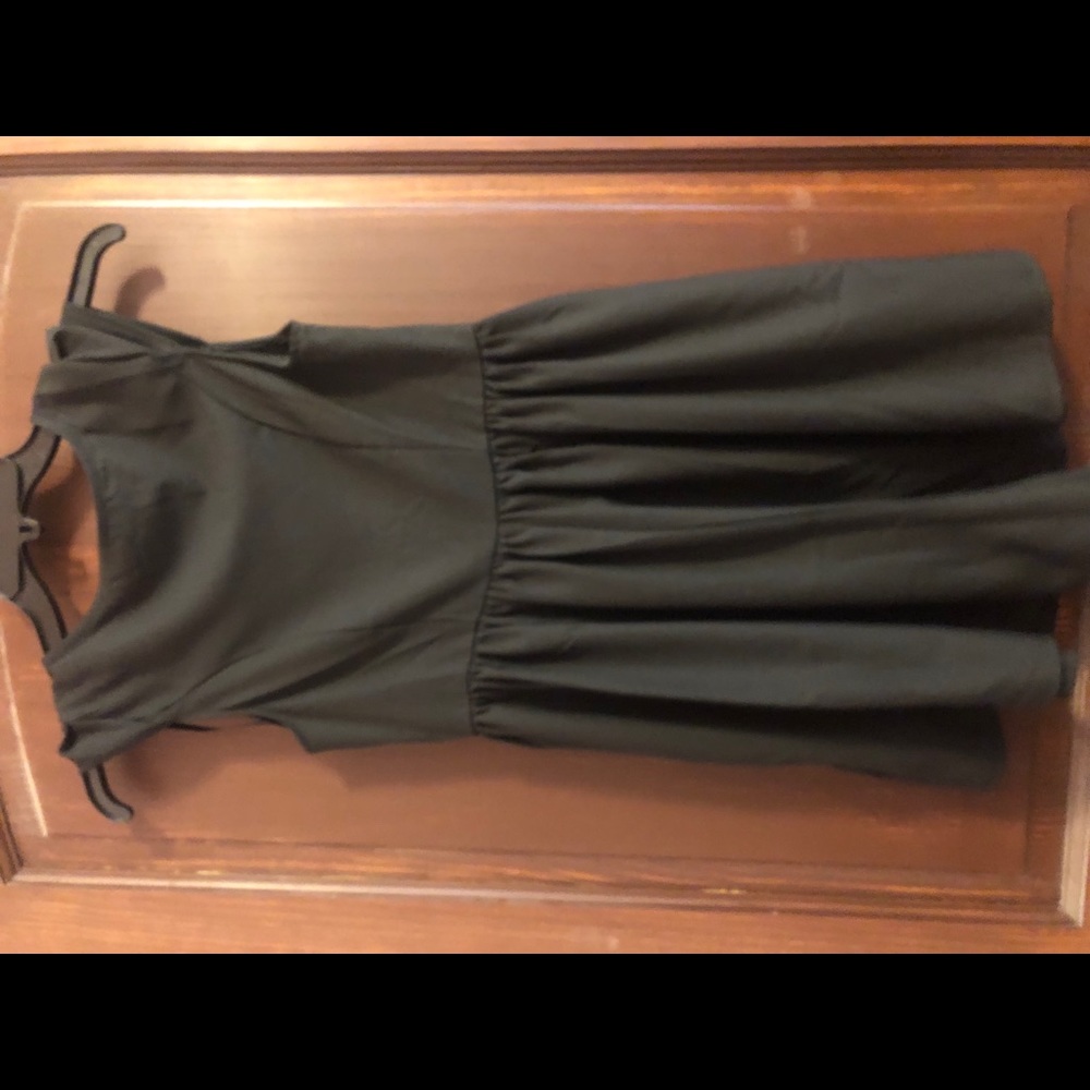 Black cap sleeve romper